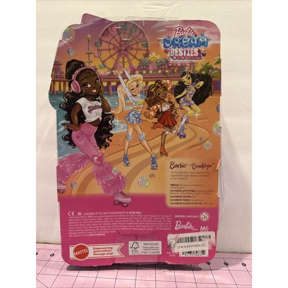 Barbie Dream Besties BARBIE BROOKLYN Fashion‎ Doll Beautiful NEW